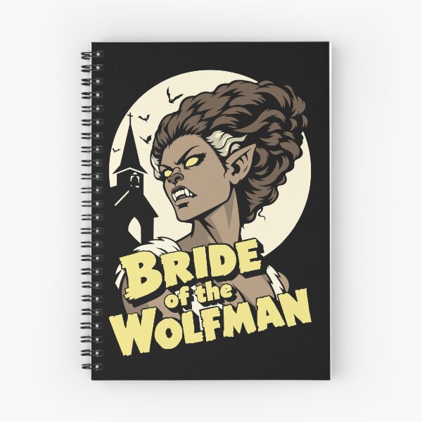 Item preview, Bride of the Wolfman designed and sold by RetroFearFinds.