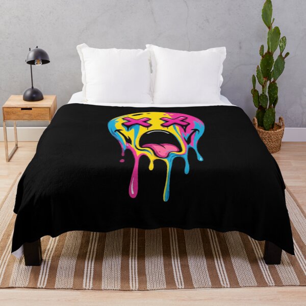 Item preview, Melting Scream Face Drip Emoji Graffiti Street Art Design designed and sold by Retro Whiskers.