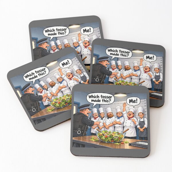 Item preview, Which Tosser Made This – Funny Chef Salad Joke designed and sold by Hornace88studio.