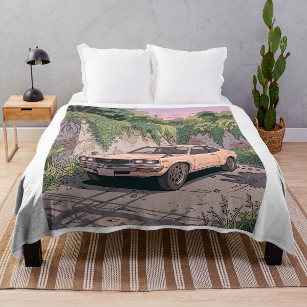 Item preview, Mazda Savanna RX3 Retro Anime Aesthetic Classic Rotary JDM Car Art designed and sold by Motorline44.