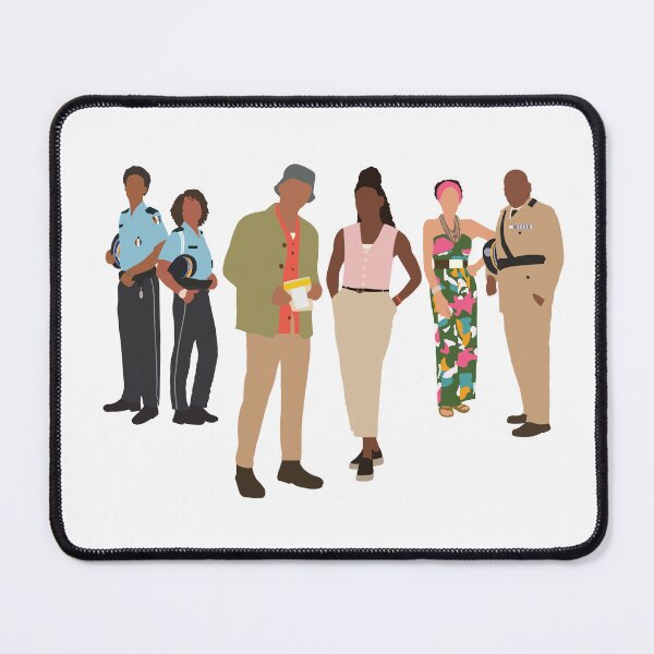 Item preview, Death in Paradise Cast Drawing designed and sold by AnaByDesign.
