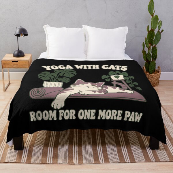 Item preview, Yoga Cat Lover Cat Mom Home Practice Yoga Mat designed and sold by AndreasMei.