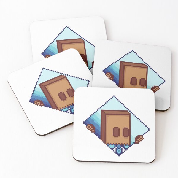 Item preview, Paper Bag Character Portal - Pixel Art designed and sold by RetroRlx.