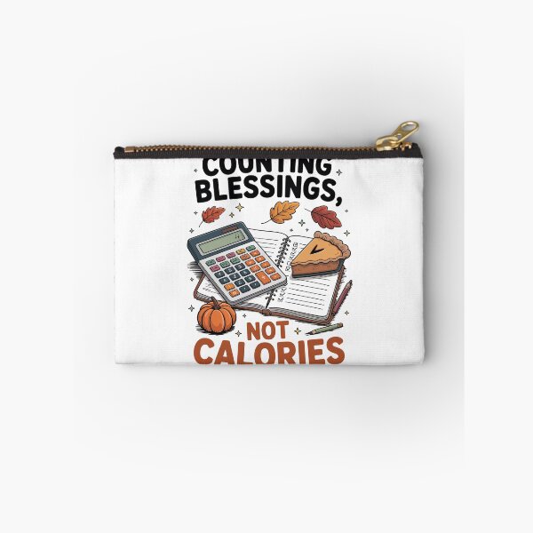Item preview, Counting Blessings Not Calories – Thanksgiving Pumpkin Pie Art designed and sold by jkrphoto.