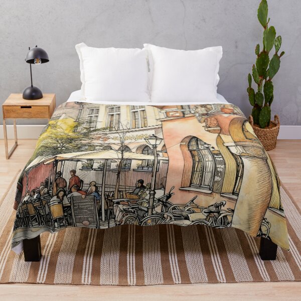 Item preview, Café Scene in Halle an der Saale designed and sold by sid1802.