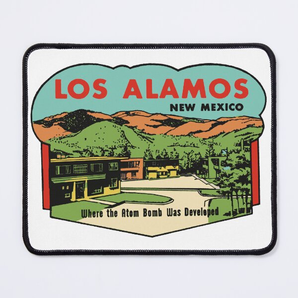 Item preview, Los Alamos Vintage Style Decal designed and sold by Decal Mania.
