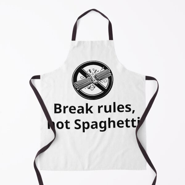 Item preview, Break rules, not spaghetti designed and sold by 4rionct.