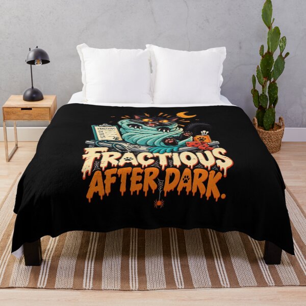 Item preview, Funny Vet Tech Halloween Fractious After Dark designed and sold by MOTIFOLK.