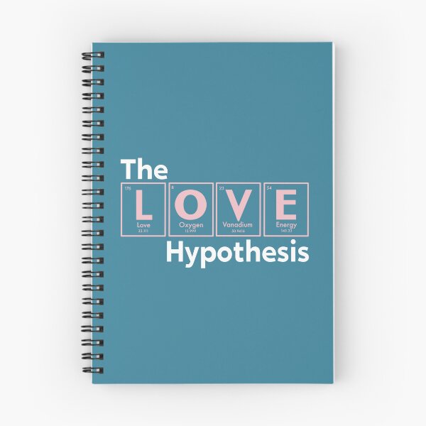 Item preview, "The Love Hypothesis" (Blue Background) designed and sold by jamierachelz.
