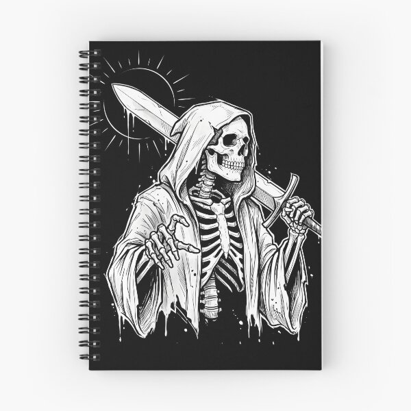 Item preview, Hooded Reaper Balances a Massive Sword Across His Shoulders designed and sold by MisteryDesigner.