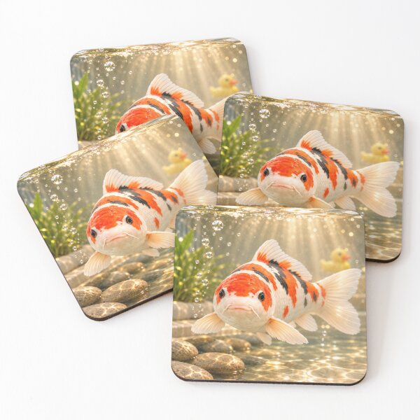 Item preview, Colorful Koi Carp Bathtub designed and sold by Sillytoe.