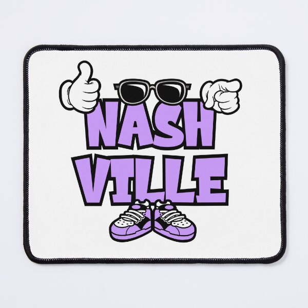 Item preview, NASHVILLE Typography Funny Vintage designed and sold by NFTWords.