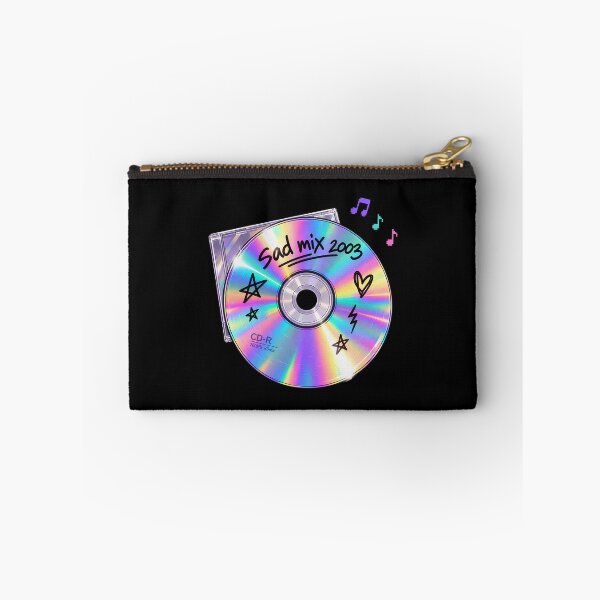 Item preview, Y2K Holographic Burned CD Sad Mix 2003 designed and sold by bwanaboards.
