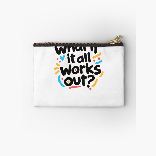 Item preview, What If It All Works Out? Positive Motivation Inspiration Optimism designed and sold by JasonStars123.