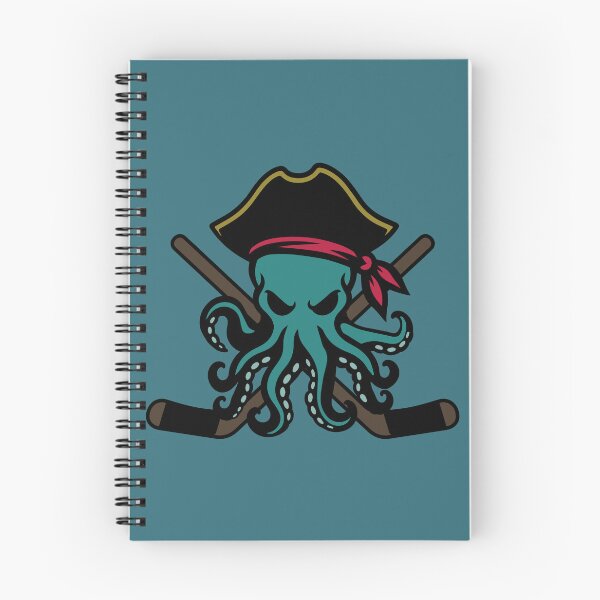 Item preview, Teal Hockey Pirate designed and sold by ZamboniZingers.