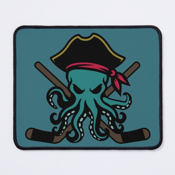 Item preview, Teal Hockey Pirate designed and sold by ZamboniZingers.