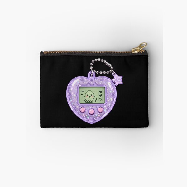 Item preview, Glitter Heart Virtual Pet with Pixel Ghost designed and sold by bwanaboards.