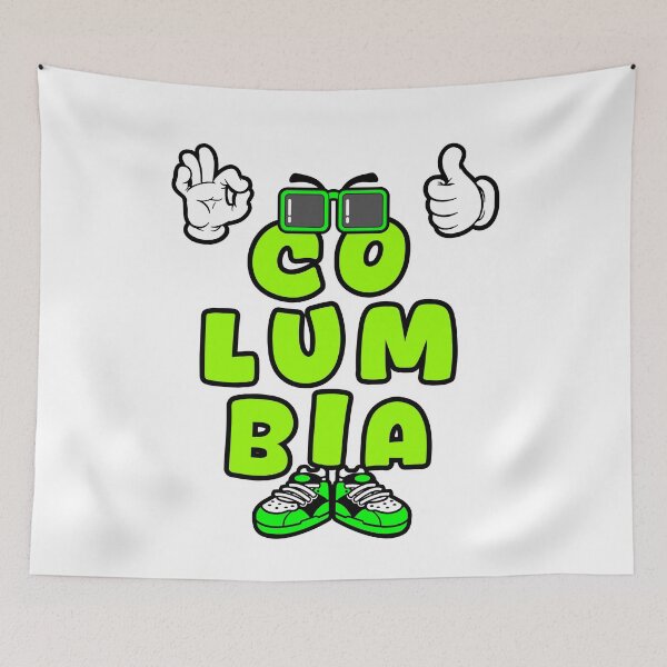 Item preview, COLUMBIA Typography Funny Vintage designed and sold by NFTWords.