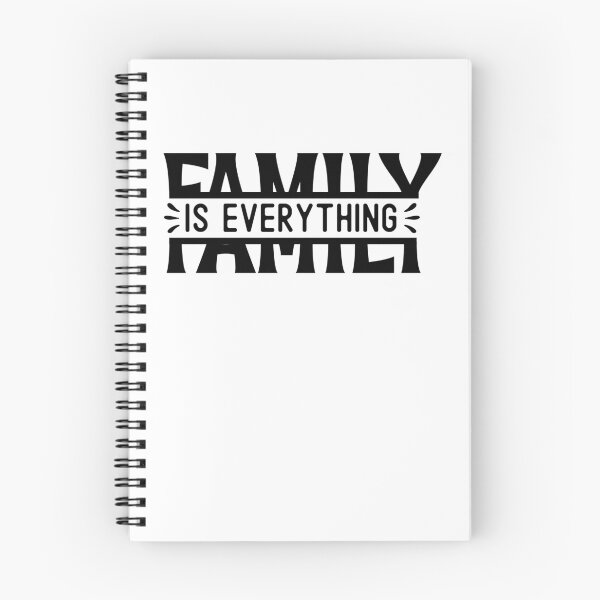 Item preview, Family Is Everything Bold Modern Typography Quote Art designed and sold by Creative Spark.