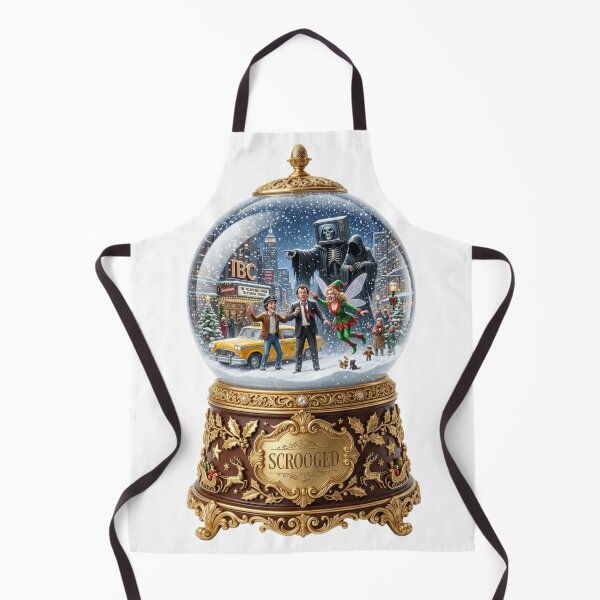 Item preview, Scrooged Christmas Snow Globe Gift Poster Jumper Decoration Tee Shirt TShirt designed and sold by Cool Robot Bro..