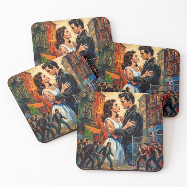 Item preview, West Side Story Musical Romance Fine Art Tribute designed and sold by Art's Diner.