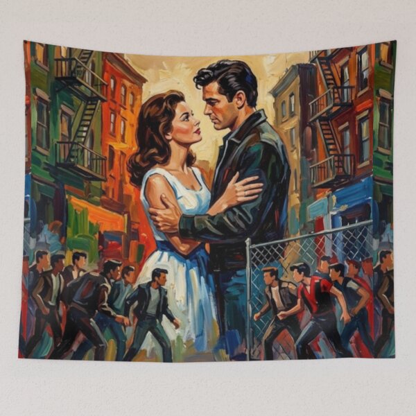 Item preview, West Side Story Musical Romance Fine Art Tribute designed and sold by Art's Diner.