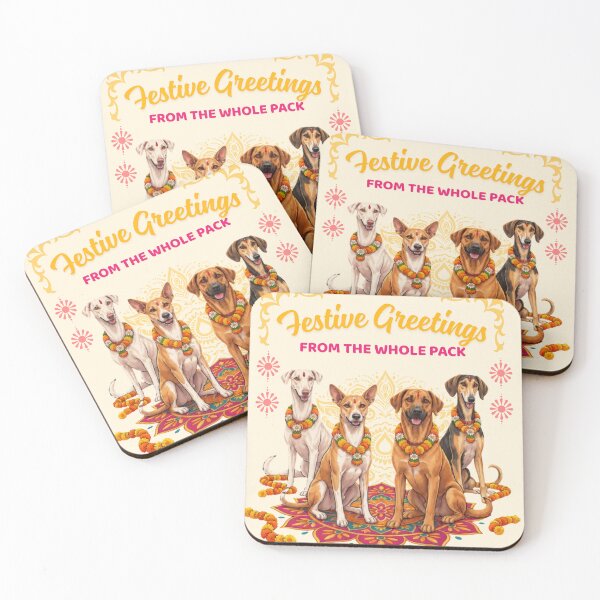 Item preview, Diwali and Kukur Tihar Festival - Nepal and Indian Festivities designed and sold by Woof-Worthy-ART.