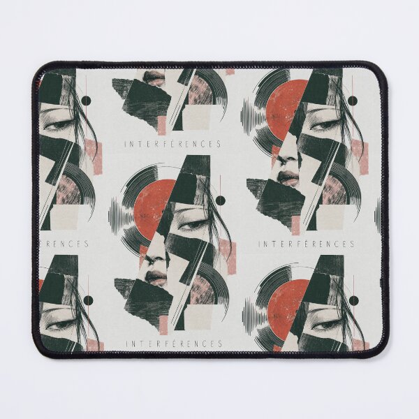 Item preview, Interferences — Abstract face and vinyl grooves designed and sold by Lazenco.