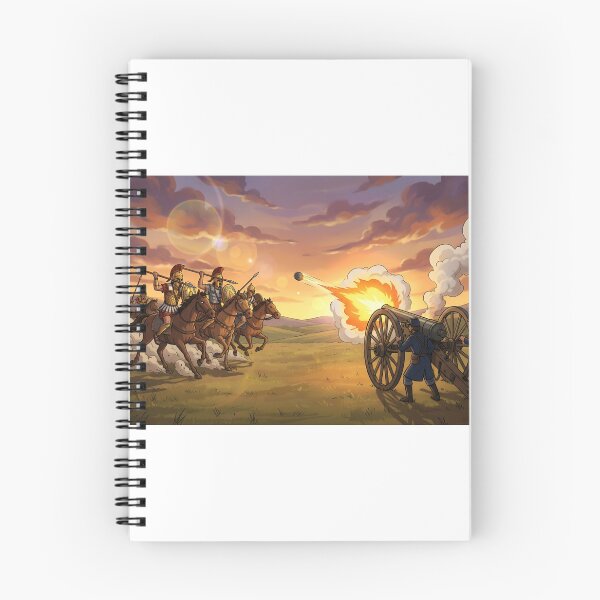 Item preview, Epic Historical Battle Art – Cavalry Charge vs Cannon Artillery designed and sold by FanCThis.