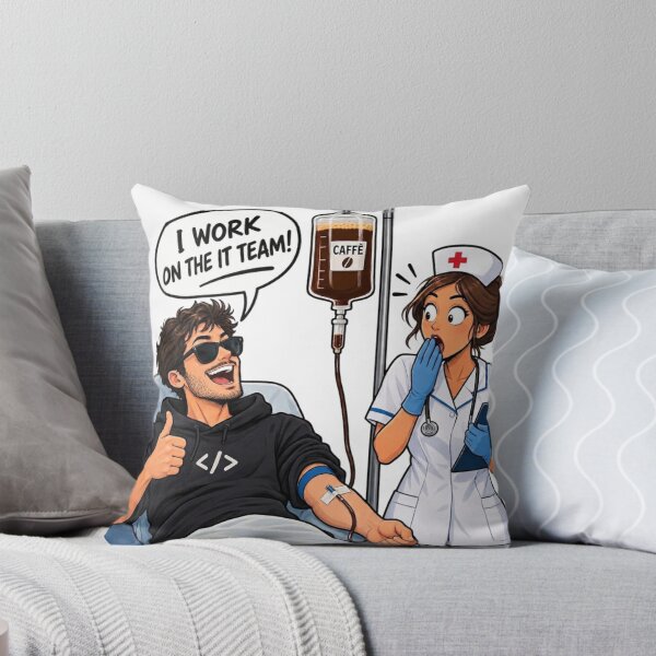 Item preview, IT Team Coffee Addiction Programmer Humor designed and sold by 4rionct.