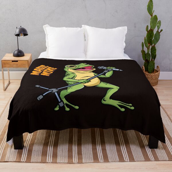 Item preview, Magic Mike Singing Frog T-Shirt Graphic Tee designed and sold by “Popvanta – pop-culture-t-shirt-store .