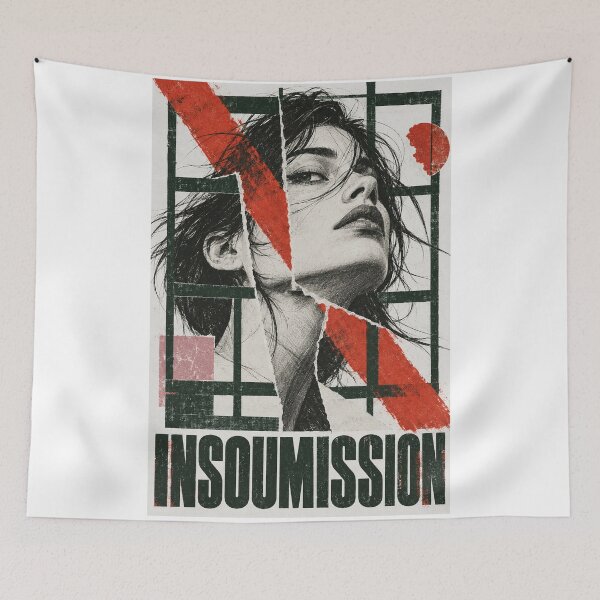 Item preview, Defiance — A Rebel Portrait designed and sold by Lazenco.