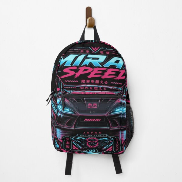 Item preview, Mirai Speed Cyberpunk Car Art | Retrofuturistic JDM Toyota Illustration designed and sold by JMAVILA ART.