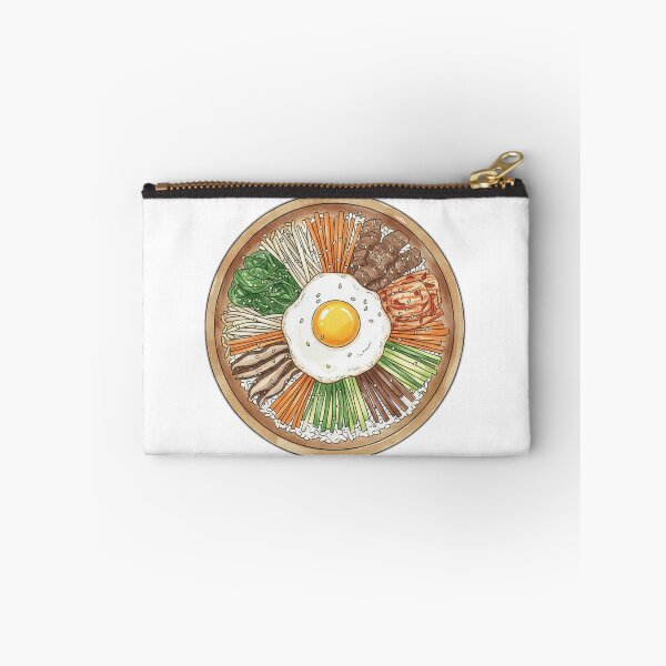 Item preview, Bibimbap - Korean Rice Bowl with Egg Food Art designed and sold by Jackson-Will.