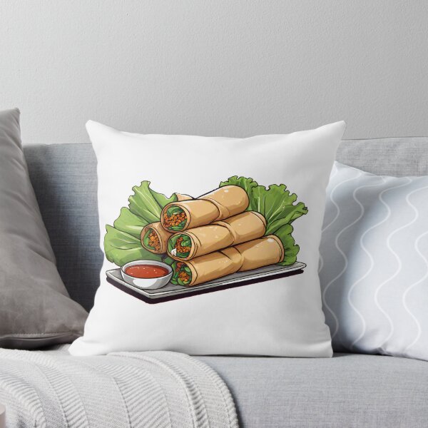 Item preview, Spring Rolls - Crispy Spring Rolls Food Art designed and sold by Jackson-Will.