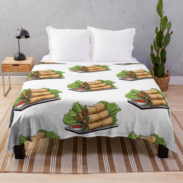 Item preview, Spring Rolls - Crispy Spring Rolls Food Art designed and sold by Jackson-Will.