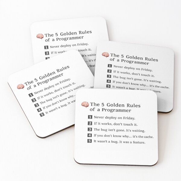Item preview, 5 golden rules designed and sold by 4rionct.