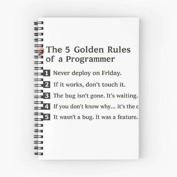 Item preview, 5 golden rules designed and sold by 4rionct.