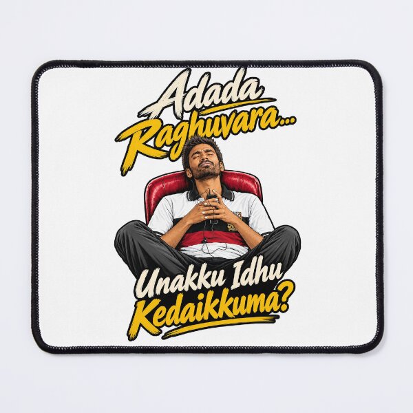 Item preview, VIP Velai Illa Pattathari Dhanush Ey Inge Paaru Tamil Cinema Fan Art designed and sold by Fashvora.