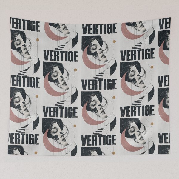Item preview, Vertigo — Abstract face and impossible staircase designed and sold by Lazenco.
