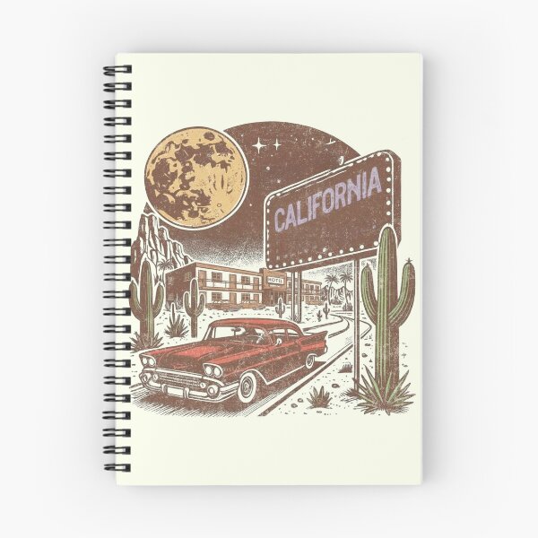Item preview, Vintage California Road Hotel designed and sold by Nacho Average Designs.