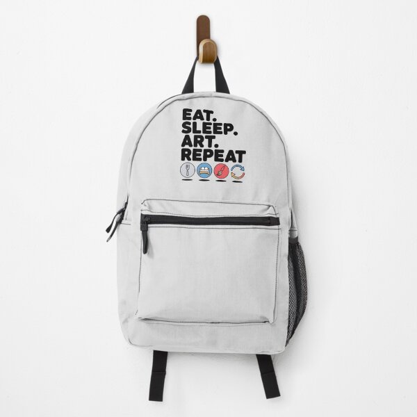 Item preview, Eat Sleep Art Repeat – Funny Artist Life and Creative Hobby Design designed and sold by Jollys-ArtShop.