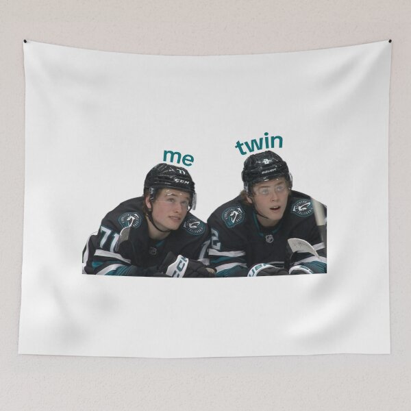 Item preview, Me and Twin WillMack Friendship Duo | Macklin Celebrini and Will Smith Hockey  designed and sold by Ferne Reacts.