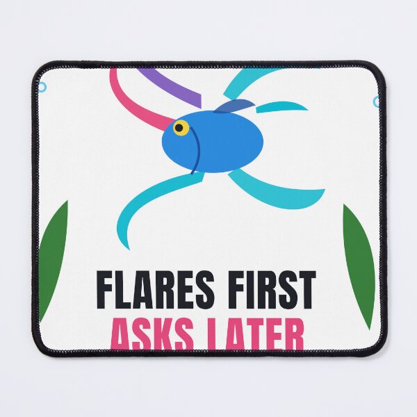 Item preview, Betta Keeper - Flares First Asks Later designed and sold by MIRAJIL.