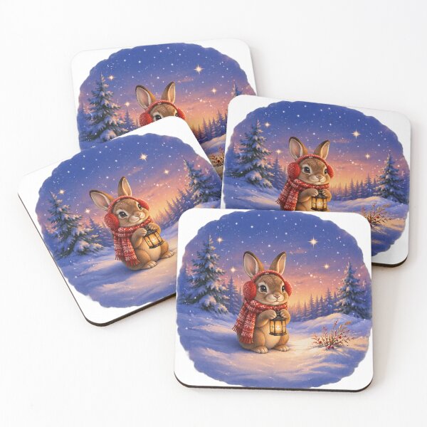 Item preview, Bunny’s Lantern Walk Through Winter designed and sold by ImagineNature.