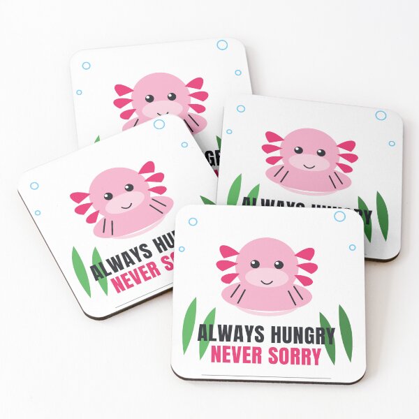 Item preview, Axolotl Keeper - Always Hungry Never Sorry designed and sold by MIRAJIL.