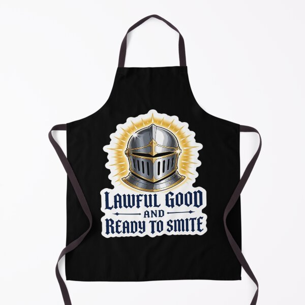 Item preview, Lawful Good And Ready To Smite Funny Dnd Paladin Knight designed and sold by PozivoPlus.