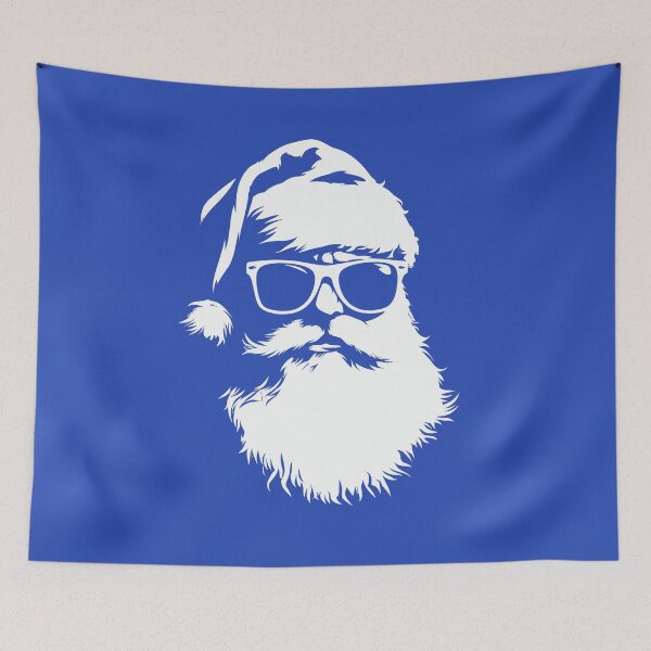 Item preview, Cool Santa Claus with Sunglasses Minimalist Christmas Design designed and sold by peterdesigns.