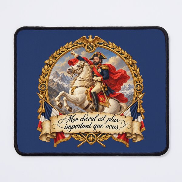 Item preview, Mon cheval est plus important que vous designed and sold by Nerdy Realms Store.