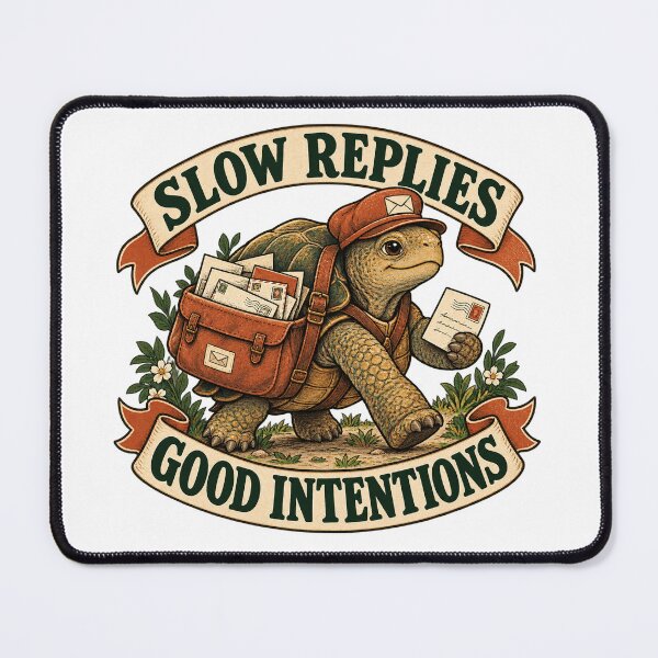 Item preview, Slow Replies - Good Intentions designed and sold by slemfiskz.